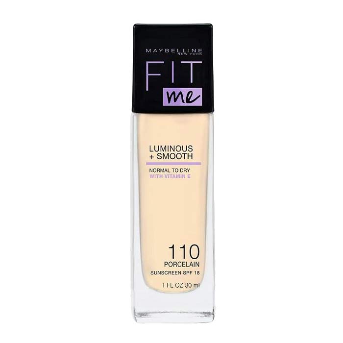 Maybelline Fit Me Luminous + Smooth Foundation - 110 Porcelain