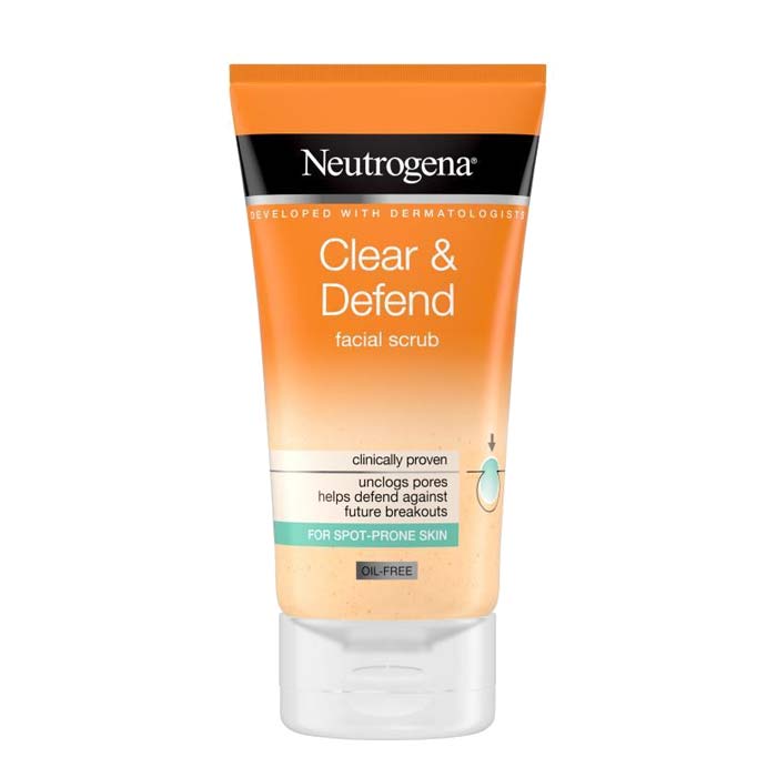 Swish Neutrogena Clear & Defend Facial Scrub 150ml