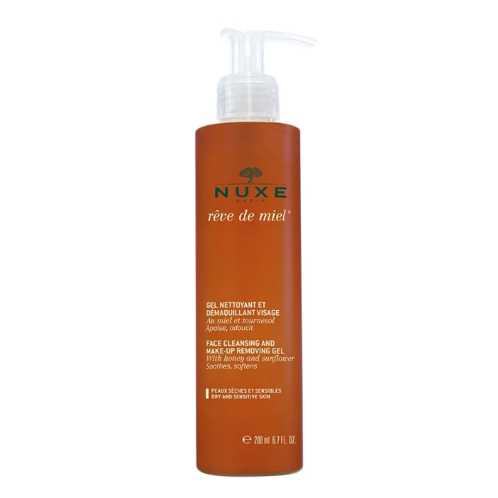Nuxe Reve de Miel Face Cleansing & Make Up Removing Gel 200ml