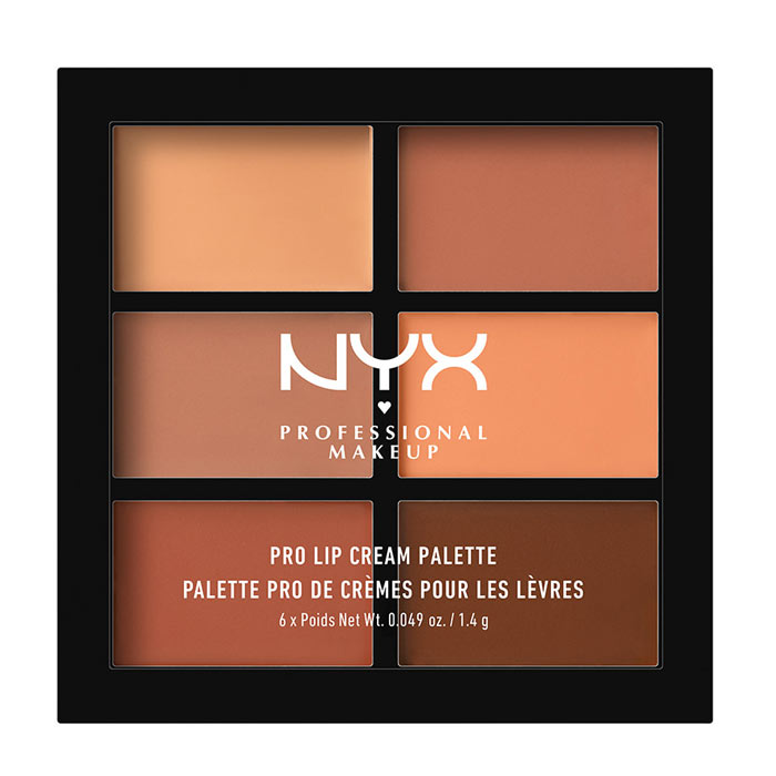 NYX PROF. MAKEUP Pro Lip Cream Palette - Nudes
