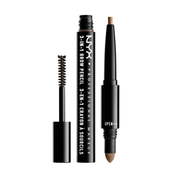 NYX PROF. MAKEUP 3 in 1 Brow - 02 Taupe