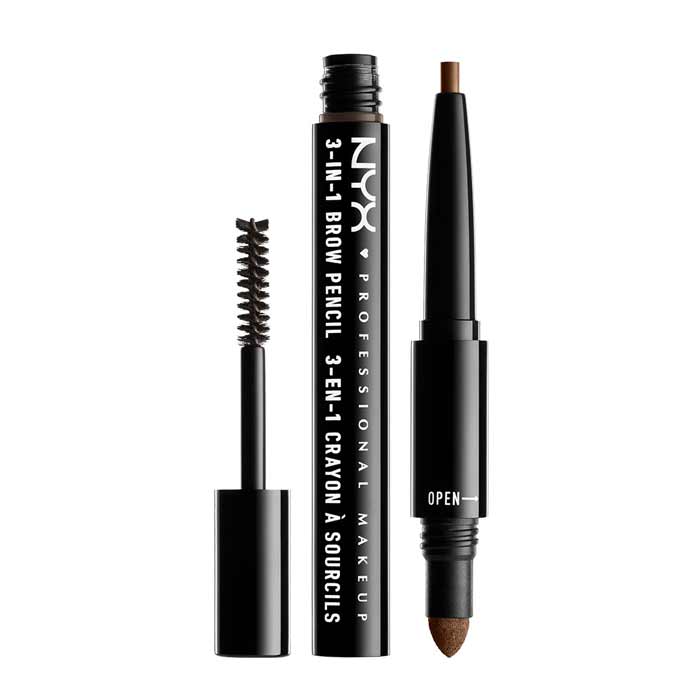 NYX PROF. MAKEUP 3 in 1 Brow - 03 Soft Brown