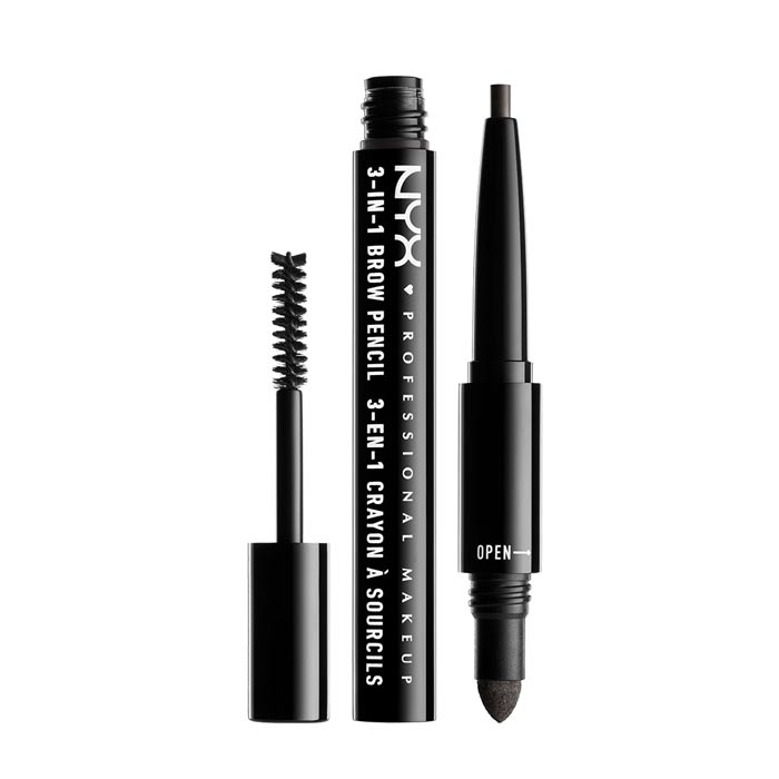 NYX PROF. MAKEUP 3 in 1 Brow - 09 Charcoal