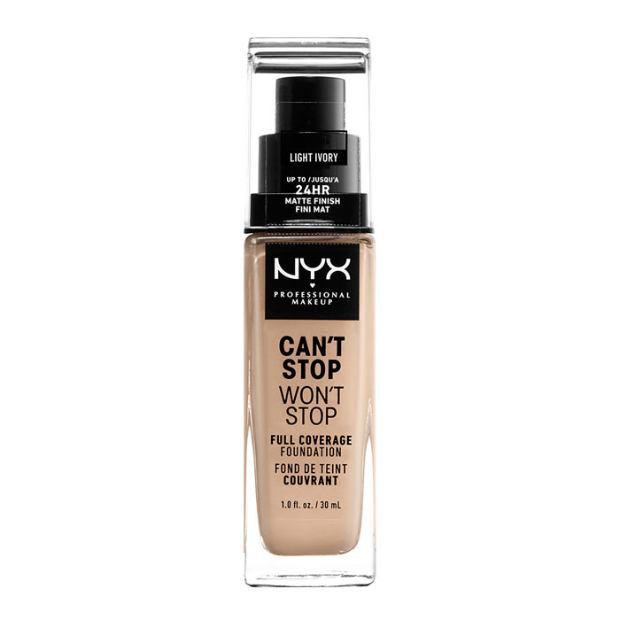 NYX PROF. MAKEUP Can t Stop Won t Stop Foundation - Light ivory