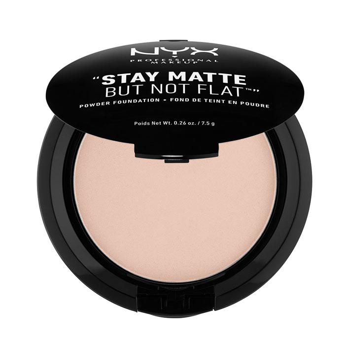 NYX PROF. MAKEUP Stay Matte Not Flat Powder Foundation - Cream Natural