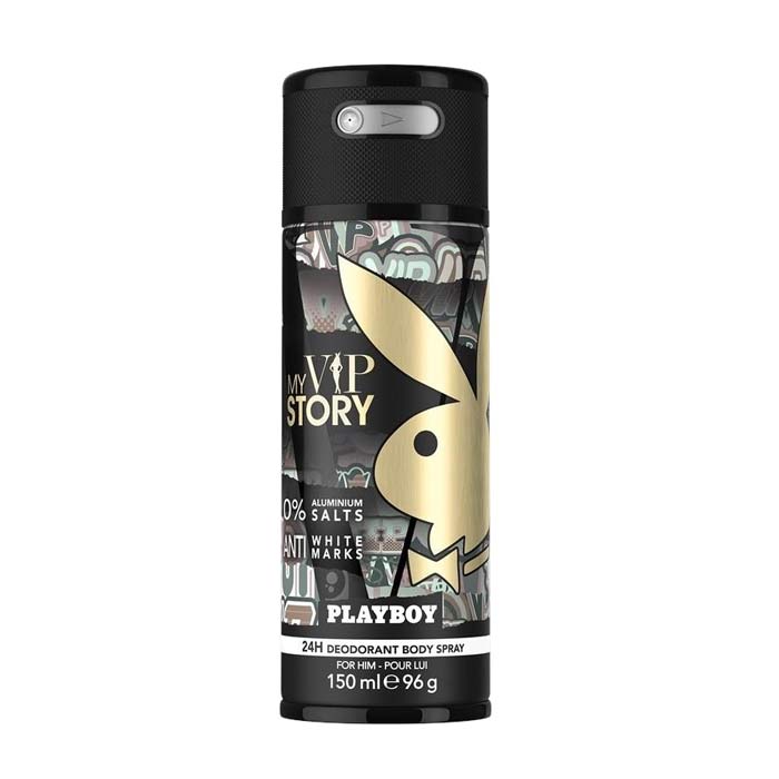 Playboy My VIP Story For Him Deo Spray 150ml
