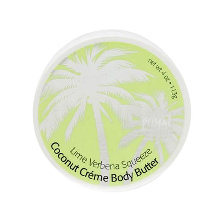 Primal Elements Coconut Creme Body Butter Lime Verbena Squeeze 300ml