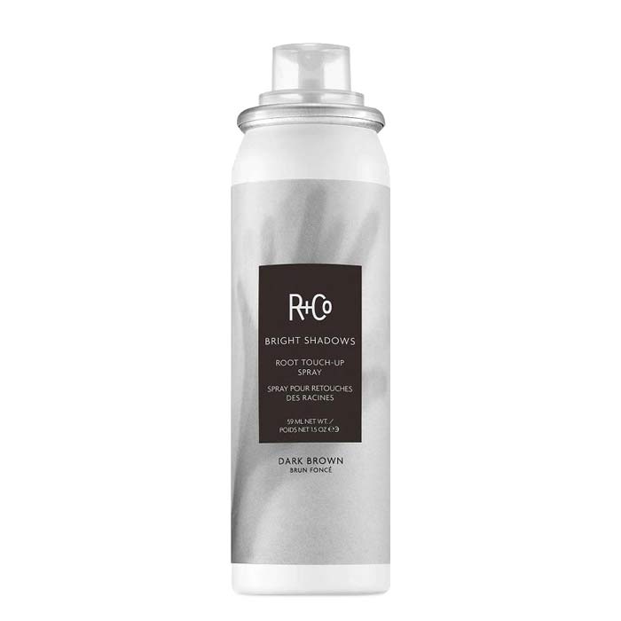 R+Co Bright Shadows Root Touch-Up Spray Dark Brown 59ml