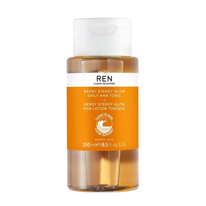 Swish REN Radiance Skincare Ready Steady Glow Daily Aha Tonic 250ml