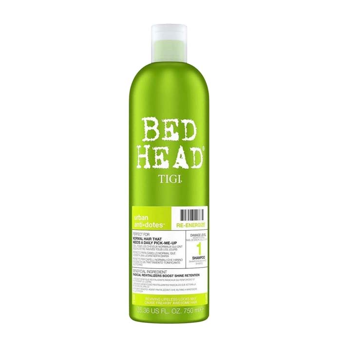 Swish TIGI Bed Head Re-energize Shampoo 750ml