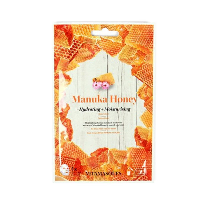 Vitamasques Manuka Honey (1 pc) Hydrating + Moisturising