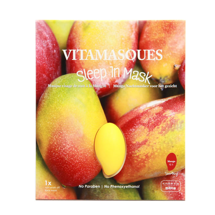 Vitamasques Sleep In 3d Masks - Mango ( 2 pods) + Soothing