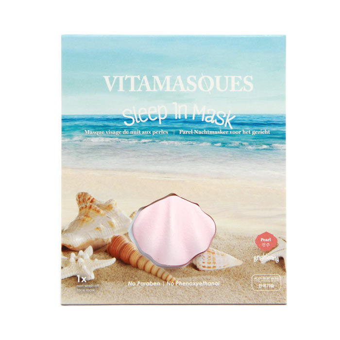 Vitamasques Sleep In 3d Masks - Pearl ( 2 pods) + Brightening