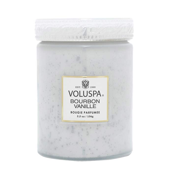 Voluspa Small Glass Jar Bourbon Vanille 156g