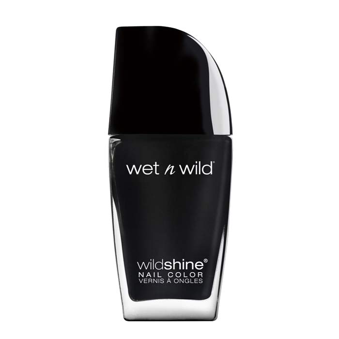 Wet n Wild Wild Shine Nail Color Black Créme