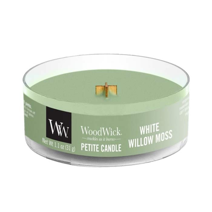 WoodWick Petite - White Willow Moss