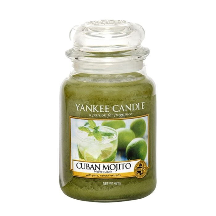 Yankee Candle Classic Large Jar Cuban Mojito Candle 623g
