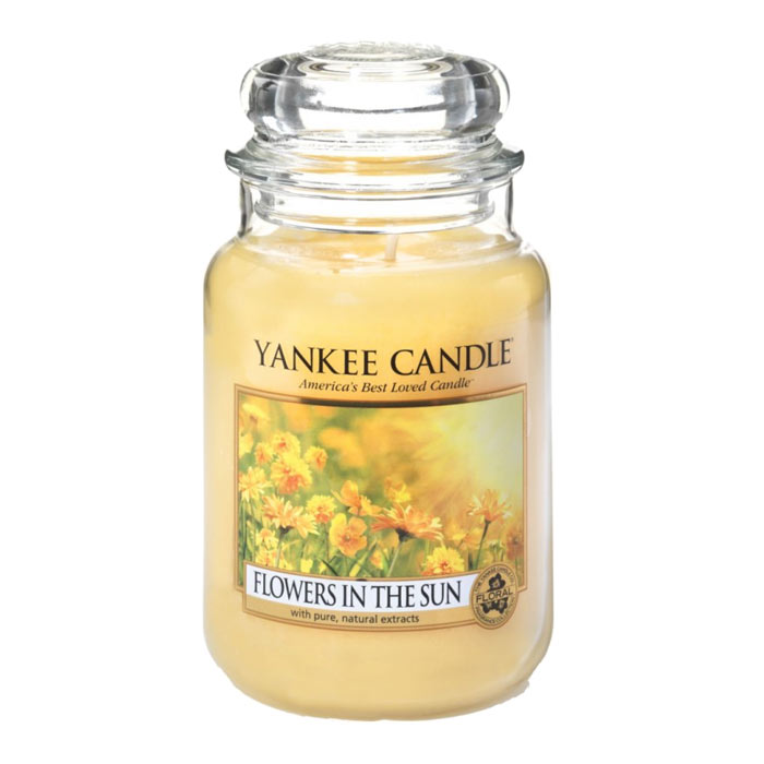 Yankee Candle Classic Large Jar Flowers In The Sun Candle 623g