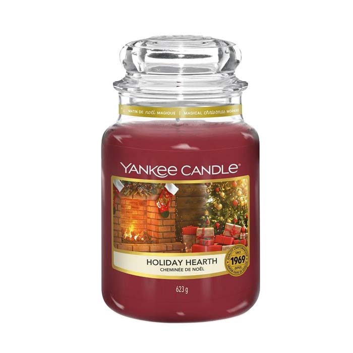 Yankee Candle Classic Large Jar Holiday Hearth 623g
