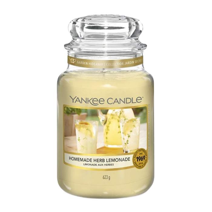 Yankee Candle Classic Large Jar Homemade Herb Lemonade 623g