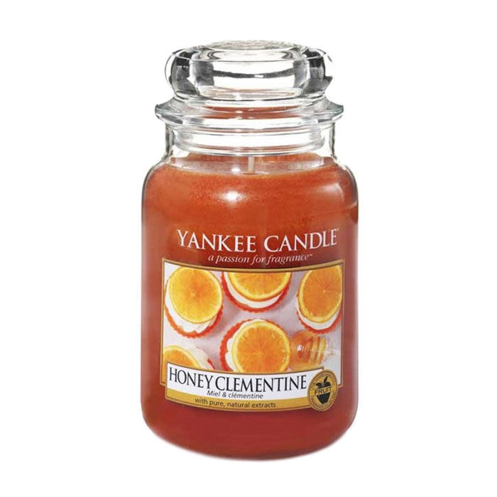 Yankee Candle Classic Large Jar Honey Clementine Candle 623g
