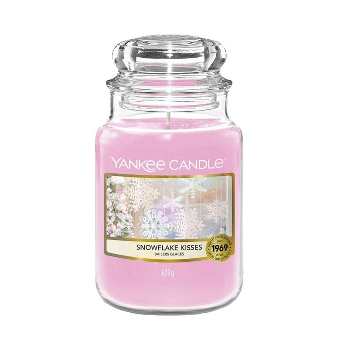 Yankee Candle Classic Large Jar Snowflake Kisses 623g