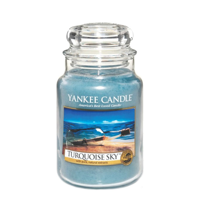 Yankee Candle Classic Large Jar Turquoise Sky Candle 623g