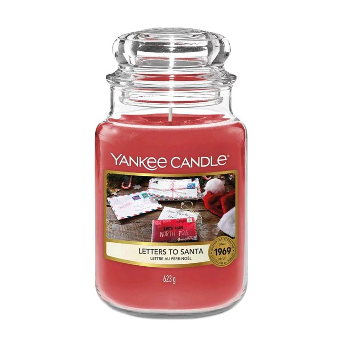 Yankee Candle Classic Large Letters To Santa 623g