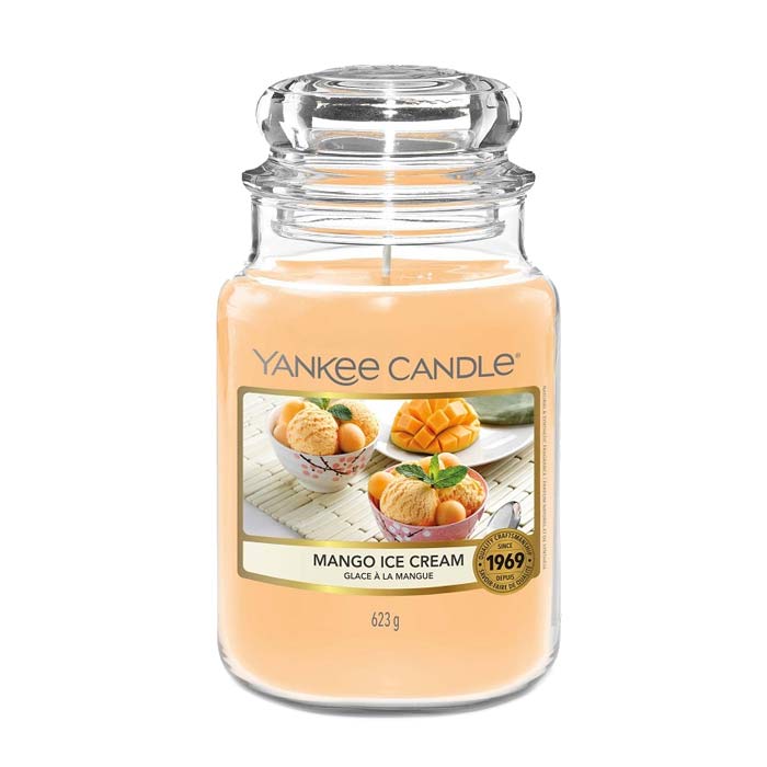 Yankee Candle Classic Large Mango Ice Cream 623g
