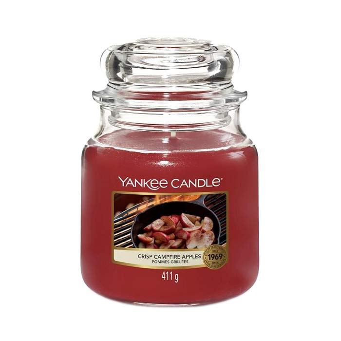 Yankee Candle Classic Medium Jar Crisp Campfire Apples 411g