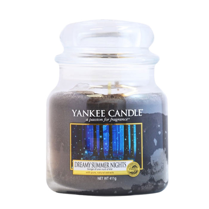 Swish Yankee Candle Classic Medium Jar Dreamy Summer Nights Candle 411g