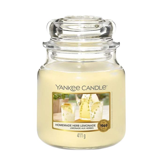 Yankee Candle Classic Medium Jar Homemade Herb Lemonade 411g