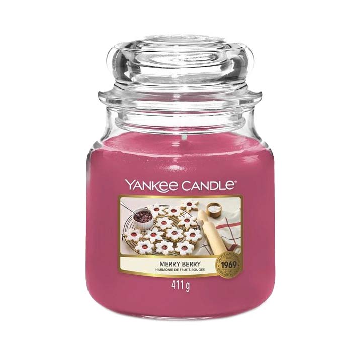 Yankee Candle Classic Medium Jar Merry Berry 411g