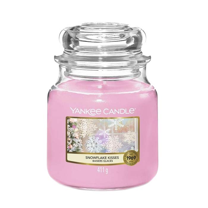 Yankee Candle Classic Medium Jar Snowflake Kisses 411g