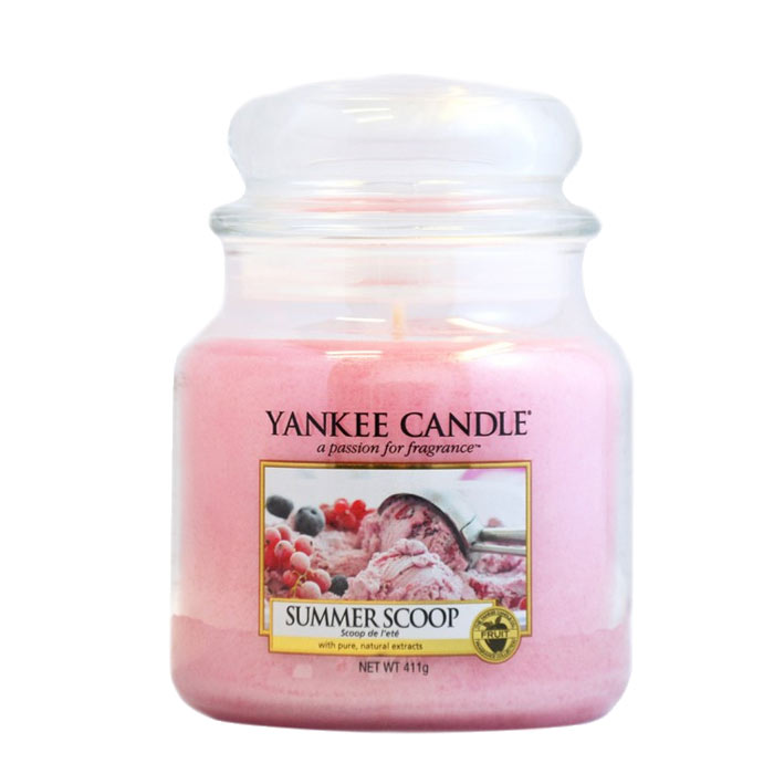 Yankee Candle Classic Medium Jar Summer Scoop Candle 411g