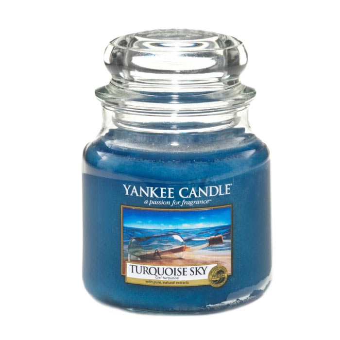 Yankee Candle Classic Medium Jar Turquoise Sky Candle 411g