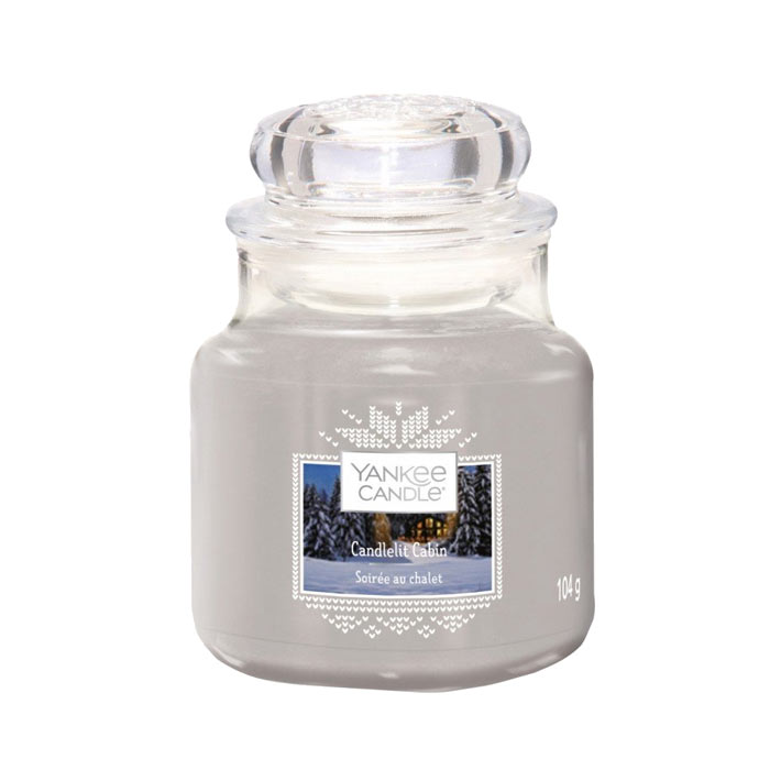 Yankee Candle Classic Small Jar Candlelit Cabin 104g