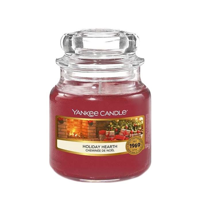Yankee Candle Classic Small Jar Holiday Hearth 104g