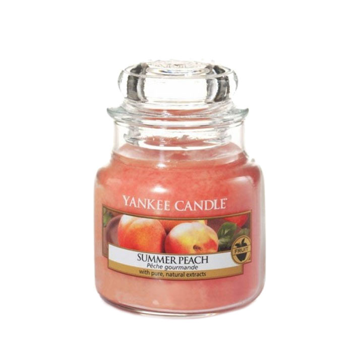 Yankee Candle Classic Small Jar Summer Peach Candle 104g