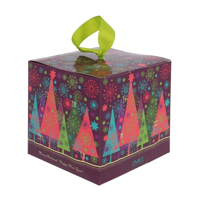 Zmile Cosmetics Advent Calendar Cube Christmas Trees